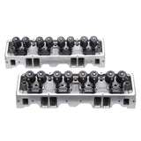 Edelbrock Cylinder Head E-Street SB Chevrolet 70cc (Complete Pair) - 5073