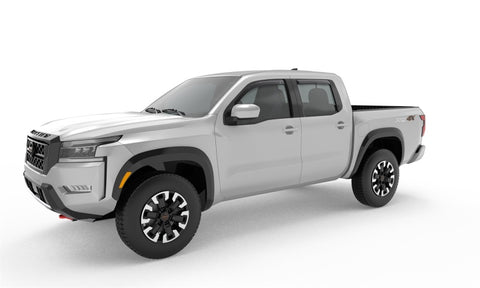 AVS 2022 Nissan Frontier Crew Cab Ventvisor In-Channel Window Deflectors - 4pc - Smoke - 194788