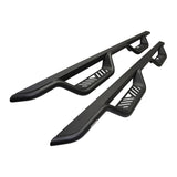 Westin 14-18 Chevrolet Silverado/GMC Sierra Crew Cab Outlaw Nerf Step Bars (Excl. Diesel) -Text. Blk - 20-13725