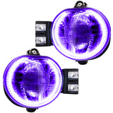 Oracle 02-05 Dodge Ram LED Fog Light Halo Kit - UV/Purple - 1121-007