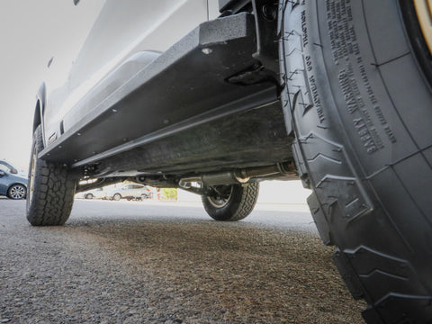 aFe POWER 20-23 Subaru Outback H4 2.4L (t) / H4 2.5L Terra Guard Trail Steps - Black - 79-27006
