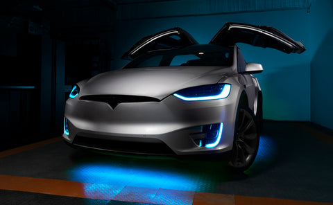 ORACLE Lighting 16-21 Tesla Model X Dynamic ColorSHIFT Headlight & Fog Light DRL Kit - 1467-332