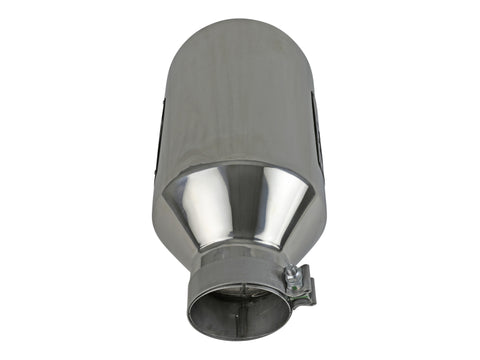 aFe Power MACH Force-Xp 304 Stainless Steel Clamp-on Exhaust Tip - Polished - 49T40801-P15