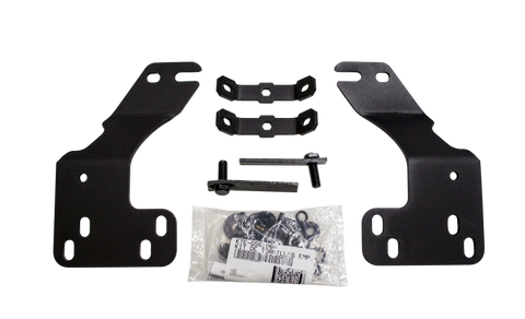 Go Rhino 14-15 Chevy Silverado 1500 (Excl. Drvr Alrt Pkg) RC4 & RC3 LR Brackets - Tex. Blk - 561860TK