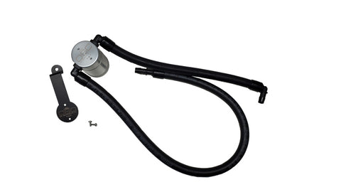J&L 2021-2023 Jeep Wrangler 392 Oil Seperator 3.0 Passenger Side - Clear Anodized - 3072P-C