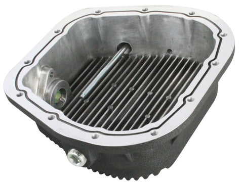 aFe Power Rear Diff Cover (Machined) 12 Bolt 9.75in 97-16 Ford F-150 w/ Gear Oil 4 QT - 46-70152-WL