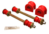 Energy Suspension 98-10 Mazda B-Series 4WD 29mm Red Front Sway Bar Bushing Set - 4.5157R