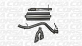Corsa 14-19 GMC Sierra/Chevy Silv 1500 Reg. Cab/Long Bed 5.3L V8 Polished  Single Side CB Exhaust - 14872