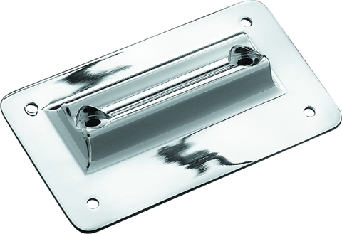 Kuryakyn Laydown License Plate Holder 97-08 Touring Chrome - 113
