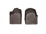 WeatherTech 2011+ Dodge Durango Front FloorLiners - Cocoa (Fits Vehicle w/No RHS Foot Rest) - 473241