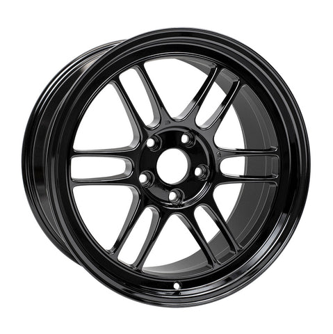 Enkei RPF1 18x9.5 5x114.3 38mm Offset 73mm Bore Gloss Black Wheel MOQ 40 - 3798956538GB