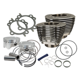 S&S Cycle 07-17 BT 107in Bolt-In Big Bore Kit - Wrinkle Black - 910-0500