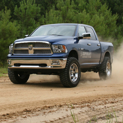 Superlift 09-11 Dodge Ram 1500 4WD 6in Lift Kit w/ Fox Front Coilover &amp; 2.0 Rear - K1018FX