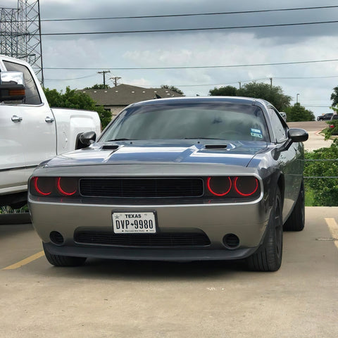 Oracle Dodge Challenger 08-14 Halo Kit (ProjectorHL) - ColorSHIFT w/ BC1 Controller - 2238-335