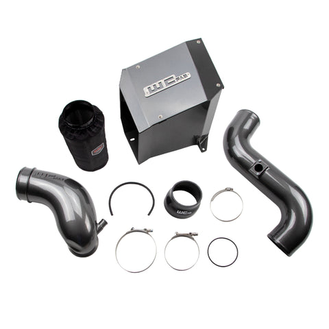 Wehrli 2004.5-2005 LLY Duramax 4in Intake Kit with Air Box Stage 2 Gloss Black - WCF100301-GB