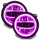 Oracle Jeep Wrangler JL/Gladiator JT RGB+W Headlight DRL Upgrade Kit - ColorSHIFT 2 - 1346-333