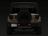 Raxiom 18-23 Jeep Wrangler JL Moab Rubicon Sahara Axial LED Rear Bumper Reflector Lights- Smoked - J134141-JL