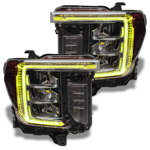 Oracle 20-21 GMC Sierra 2500/3500 HD RGB+W Headlight DRL Kit - w/ BC1 Controller - 1451-335