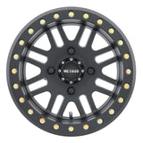 Method MR406 UTV Beadlock 15x8 / 4+4/-2mm Offset / 4x156 / 132mm CB Matte Black Wheel - MR40658046544B