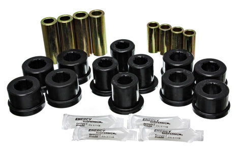 Energy Suspension 87-92 Toyota Supra Black Front Control Arm Bushing Set - 8.3126G