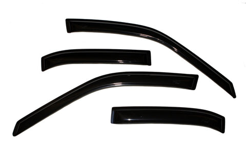 AVS 95-99 Toyota Tercel Ventvisor Outside Mount Window Deflectors 4pc - Smoke - 94338