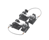 DV8 Offroad 2007-2018 Jeep JK Hood Hold Downs - D-JP-190001-K