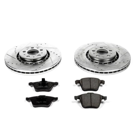 Power Stop 03-14 Volvo XC90 Front Z23 Evolution Sport Brake Kit - K4552