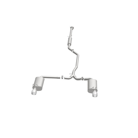 MagnaFlow Sys C/B 2015 Honda Accord 3.5L V6 2.5in SS Dual Split Rear Polished 4.5 Tip - 19181