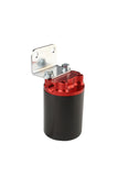 Aeromotive Canister Fuel Filter - 3/8 NPT/100-Micron (Red Housing w/Black Sleeve) - 12319