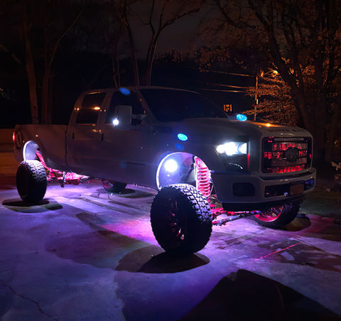 Oracle Bluetooth + RF Underbody Rock Light Kit - 4 PCS - ColorSHIFT - 5818-333