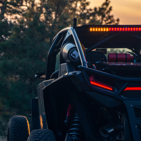 Rigid Industries 28in Chase Light Bar Universal - Rear Facing 27 Mode 5 Color LED Light Bar - 901802