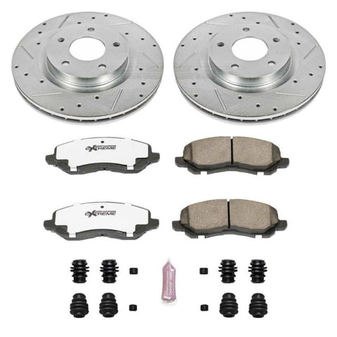 Power Stop 11-14 Chrysler 200 Front Z26 Street Warrior Brake Kit - K3032-26