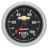 Autometer Performance Parts 52mm 0-100psi Fuel Pressure COPO Camaro Gauge Pack - 880449