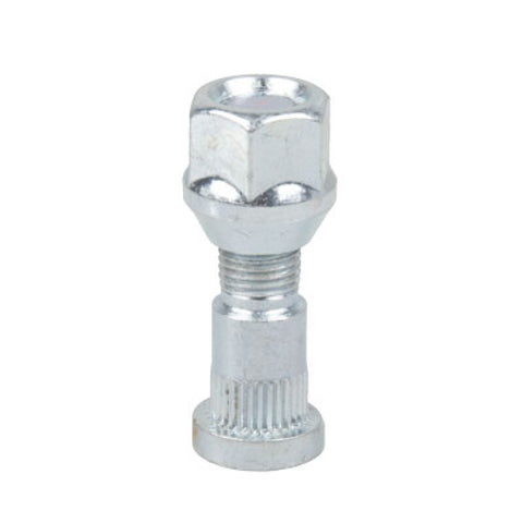 Synergy Jeep XJ/JK/JKU/TJ/LJ/YJ/ZJ Wheel Spacer Replacement Stud 12mmX1.25 w/Lug Nut - 4110-12-1.25