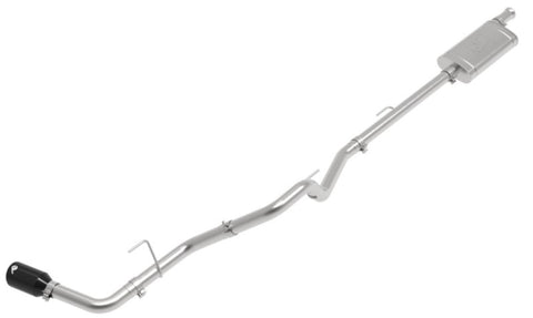 aFe Apollo GT Series 2.5in 409SS 20-21 Jeep Gladiator (JT) V6-3.6L - Black Tip - 49-48089-B