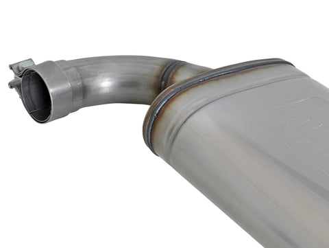 aFe MACH Force Xp SS Axle Back Exhaust System w/ Carbon Fiber Tips 15-17 Ford Mustang GT V8-5.0L - 49-43105-C