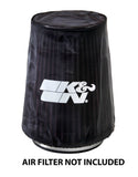 K&N Drycharger Air Filter Wrap Black 5.375in Diameter / 6.5in Height - RC-5149DK