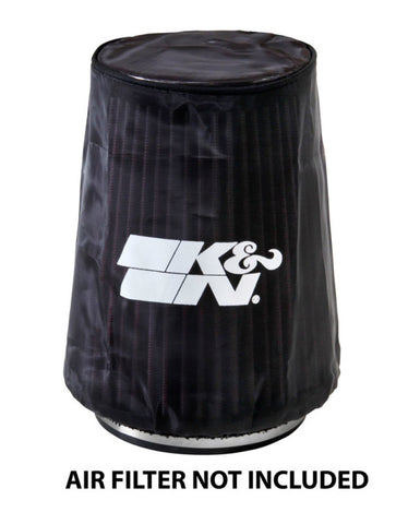 K&N Drycharger Air Filter Wrap Black 5.375in Diameter / 6.5in Height - RC-5149DK