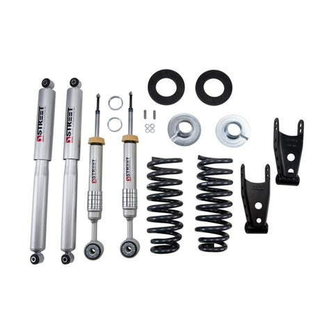 Belltech LOWERING KIT 09-13 Ford F-150 (All Cabs) Short Bed 2WD 2in-3in F/ 2in R Drop w/SP Shocks - 974SP