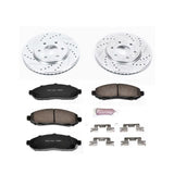 Power Stop 05-18 Nissan Frontier Front Z23 Evolution Sport Brake Kit - K4611