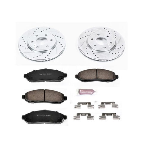 Power Stop 05-18 Nissan Frontier Front Z23 Evolution Sport Brake Kit - K4611