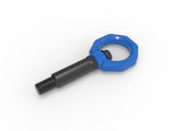 aFe Control Front Tow Hook Blue BMW F-Chassis 2/3/4/M - 450-502001-L