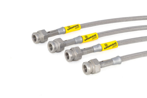 Goodridge 01-03 Mazda Protege 5 / 01-03 Protege (Rear Disc - Inc MP-3/MazdaSpeed) SS Brake Line Kit - 25046
