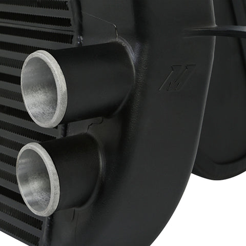 Mishimoto 2011-2014 Ford F-150 EcoBoost Black Intercooler w/ Polished Pipes - MMINT-F150-11KPBK