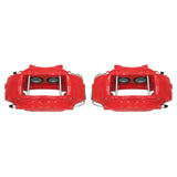Power Stop 07-14 Ford Mustang Front Red Calipers w/o Brackets - Pair - S5128