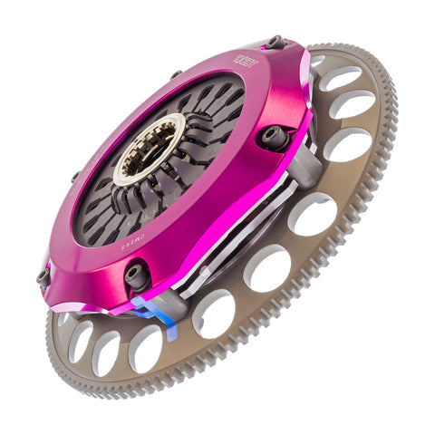 Exedy 2004-2014 Subaru Impreza WRX STI H4 Hyper Compe-D Twin Cerametallic Clutch Sprung Center Disc - FM022SDL