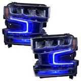 Oracle 19-21 Chevy Silverado 1500 RGB+W Headlight DRL Kit - ColorSHIFT w/o Controller - 1441-334