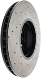 StopTech 12-15 BMW 335i Drilled Right Front Rotor - 128.34140R