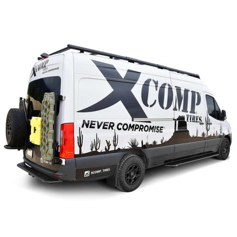 Westin 07-23 Mercedes-Benz Sprinter w/ 144in. Wheelbase Outlaw Nerf Step Bars - Textured Black - 28-31035