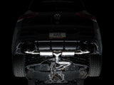 AWE Tuning MK8 Volkswagen Golf R 3in Touring Edition Quad Exhaust - Diamond Black Tips - 3015-43658